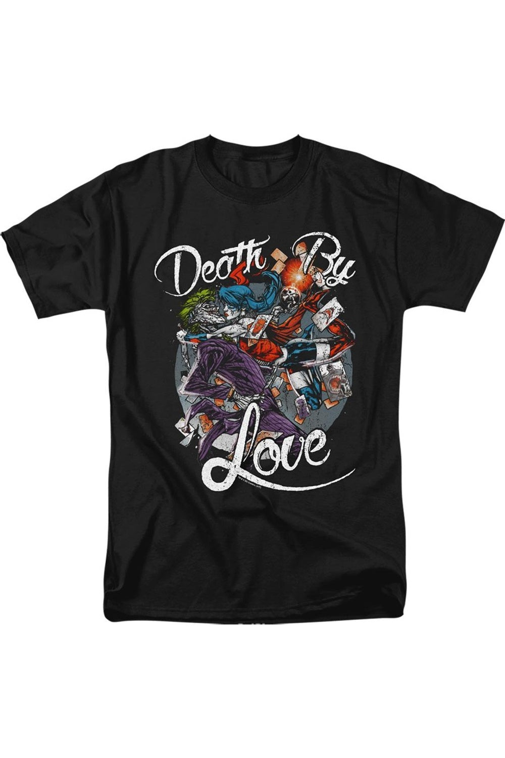 Футболка с коротким рукавом для взрослых Batman Death By Love Gildan, черный
Футболка с коротким рукавом для взрослых Batman Death By Love Gildan, черный