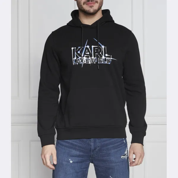 Толстовка обычного кроя Karl Lagerfeld, черный 
Толстовка обычного кроя Karl Lagerfeld, черный