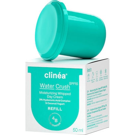 Clinea Water Crush Spf15 Refill Увлажняющий дневной крем 50 мл Clinéa
Clinea Water Crush Spf15 Refill Увлажняющий дневной крем 50 мл Clinéa