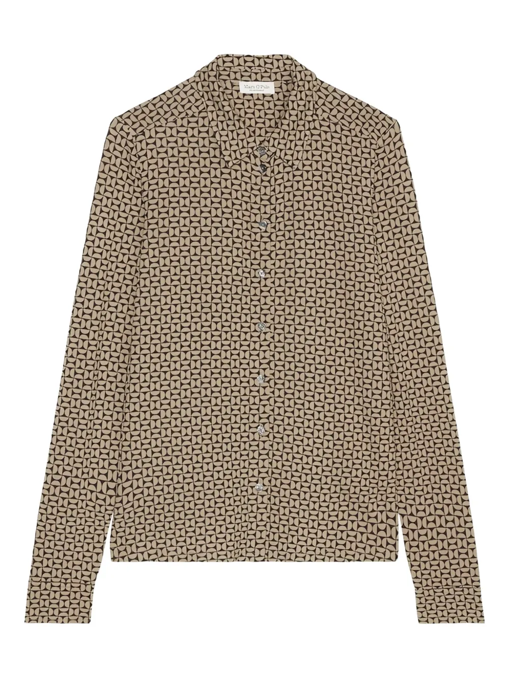 Рубашка с геометричным принтом Marc O'Polo, нейтральный
Рубашка с геометричным принтом Marc O'Polo, нейтральный