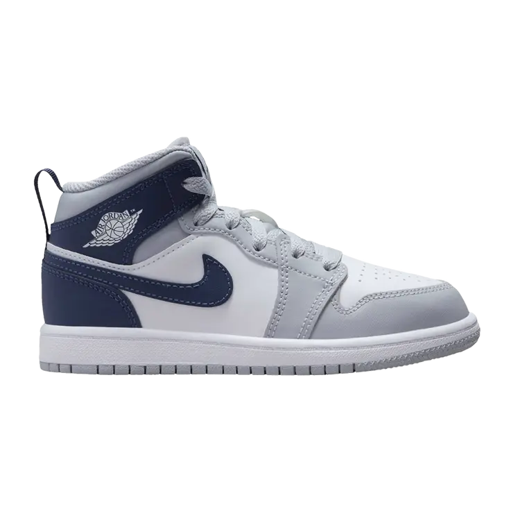 Кроссовки Air Jordan 1 Mid PS, цвет Wolf Grey Midnight Navy
Кроссовки Air Jordan 1 Mid PS, цвет Wolf Grey Midnight Navy