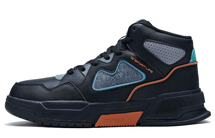 Мужские кроссовки Lifestyle с высоким берцем цвета обсидиан черный/космический серый 361°
Мужские кроссовки Lifestyle с высоким берцем цвета обсидиан черный/космический серый 361°