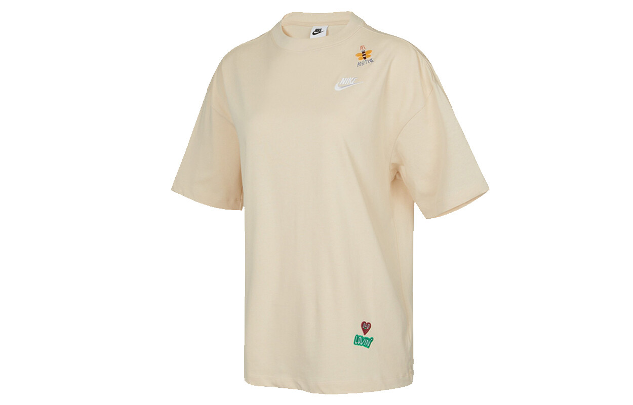 Футболка женская пастельно-желтая Nike 
Футболка женская пастельно-желтая Nike