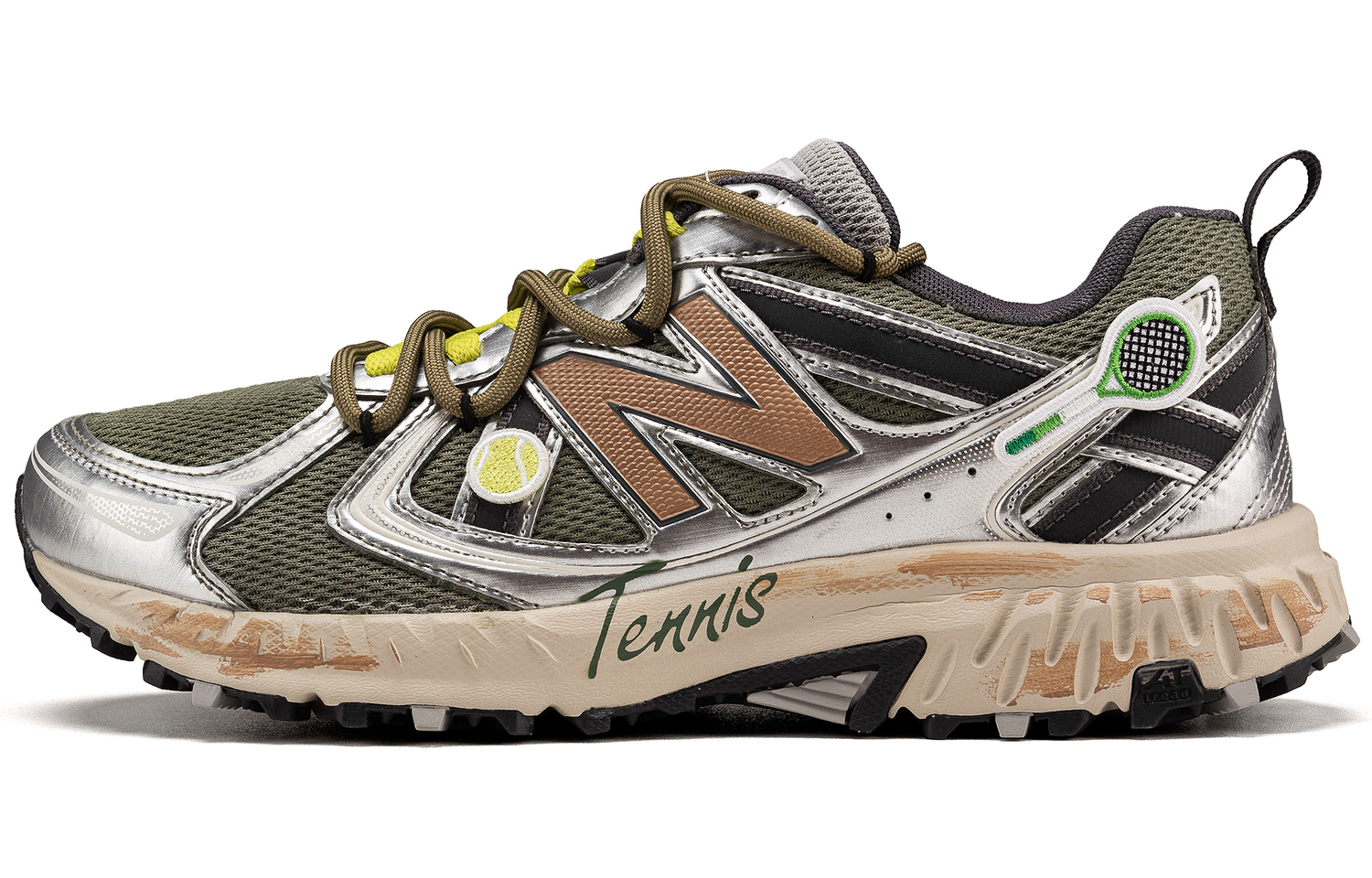 Кроссовки для бега NB 410 V5 Low top Unisex New Balance, зеленый
Кроссовки для бега NB 410 V5 Low top Unisex New Balance, зеленый