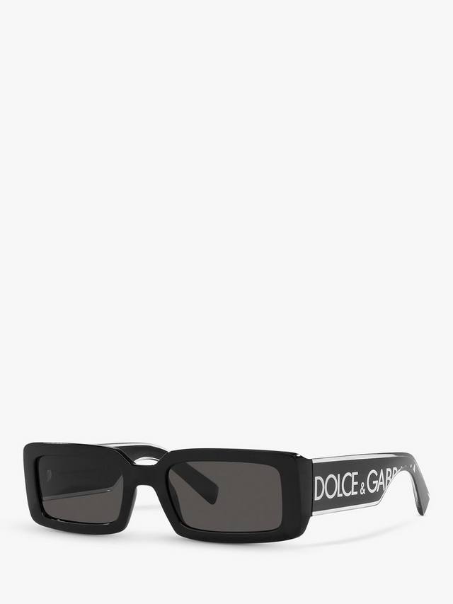 DG6187 унисекс прямоугольные солнцезащитные очки Dolce & Gabbana, Crystal/Black
DG6187 унисекс прямоугольные солнцезащитные очки Dolce & Gabbana, Crystal/Black