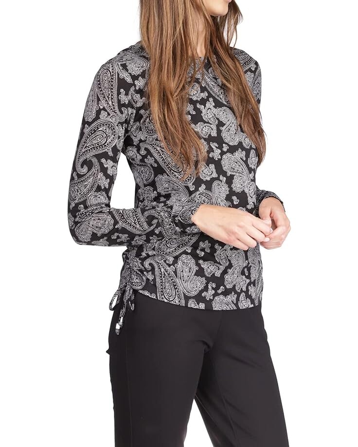 Футболка с длинным рукавом Michael Kors Print Ruched Long Sleeve Tee, цвет Bone
Футболка с длинным рукавом Michael Kors Print Ruched Long Sleeve Tee, цвет Bone