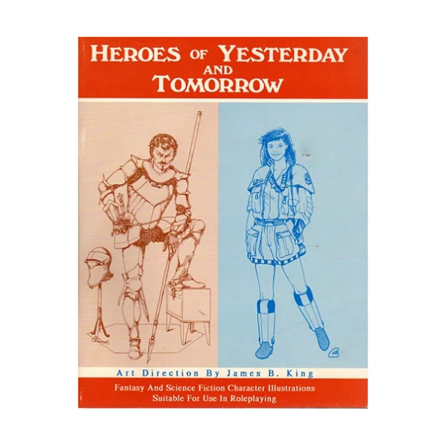 Heroes of Yesterday and Tomorrow, RPG Supplements (Starlance Publications), мягкая обложка
Heroes of Yesterday and Tomorrow, RPG Supplements (Starlance Publications), мягкая обложка