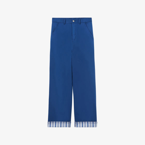 Брюки Claudie Pierlot свободного кроя из стрейч-хлопка с полосатой окантовкой, синий
Брюки Claudie Pierlot свободного кроя из стрейч-хлопка с полосатой окантовкой, синий