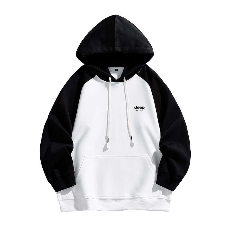Свитшот мужской JEEP SPIRIT, черный серый 
Свитшот мужской JEEP SPIRIT, черный серый