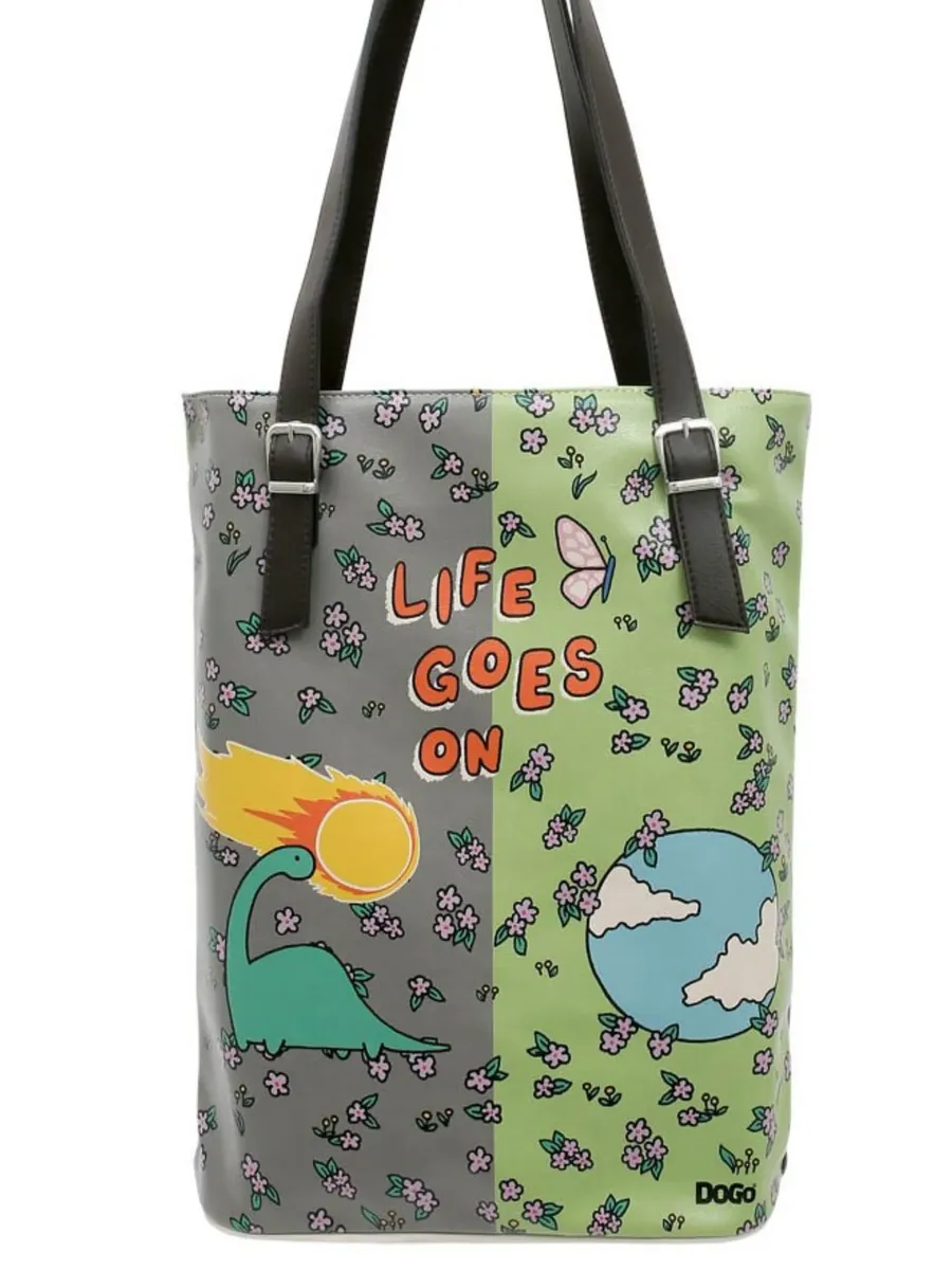 Сумка через плечо DOGO "Ladies Tall Bag Life Goes On Vegan Ladies Handbags (Fashion) /", Vegan, серый
Сумка через плечо DOGO "Ladies Tall Bag Life Goes On Vegan Ladies Handbags (Fashion) /", Vegan, серый