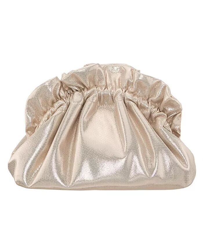 Сумка через плечо со сборками металлического цвета Nina, слоновая кость/кремовый
Сумка через плечо со сборками металлического цвета Nina, слоновая кость/кремовый