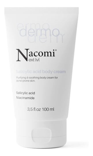 Крем для тела с салициловой кислотой и ниацинамидом Nacomi, Next lvl Dermo
Крем для тела с салициловой кислотой и ниацинамидом Nacomi, Next lvl Dermo