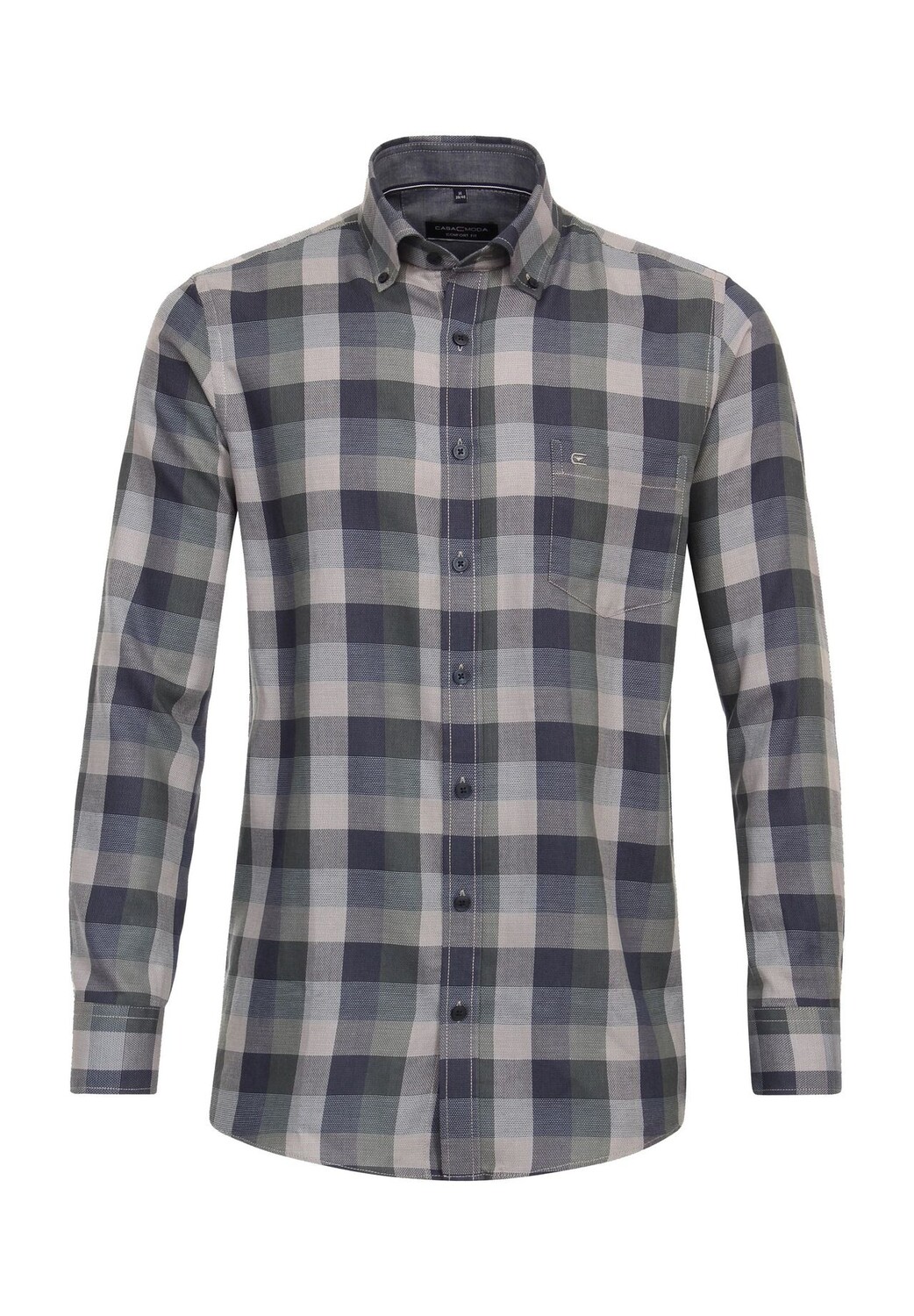 Повседневная рубашка, удобная посадка, длинный рукав, воротник на пуговицах, мужская CASAMODA, цвет Gruen
Повседневная рубашка, удобная посадка, длинный рукав, воротник на пуговицах, мужская CASAMODA, цвет Gruen