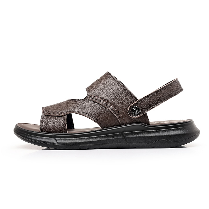 Mulinsen Пляжные сандалии мужские, черно-коричневые
Mulinsen Пляжные сандалии мужские, черно-коричневые