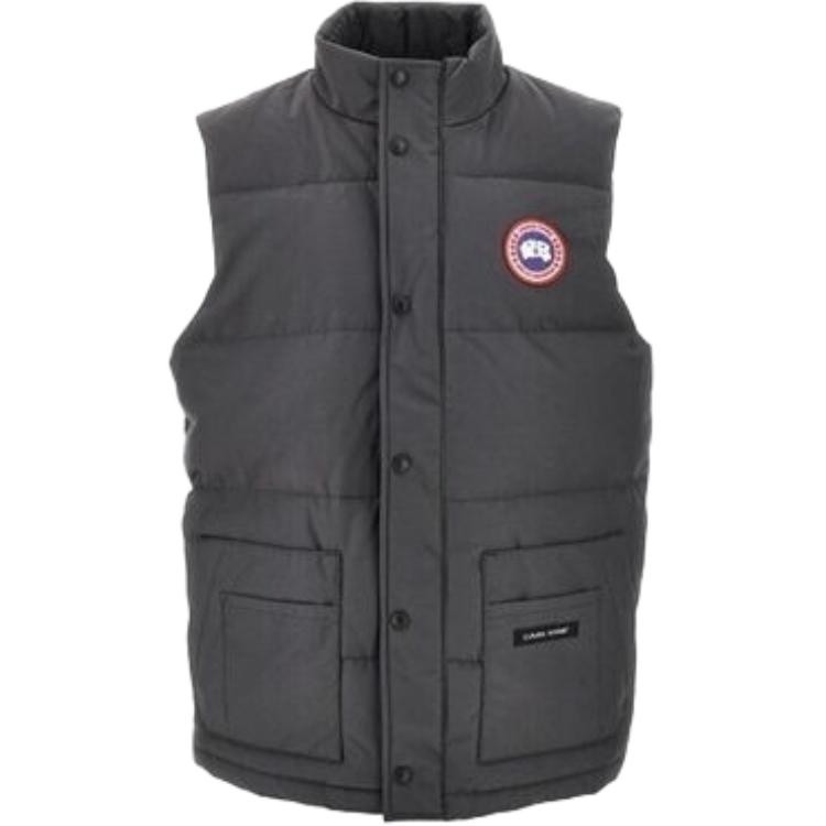 Свободный стеганый жилет Canada Goose, серый
Свободный стеганый жилет Canada Goose, серый