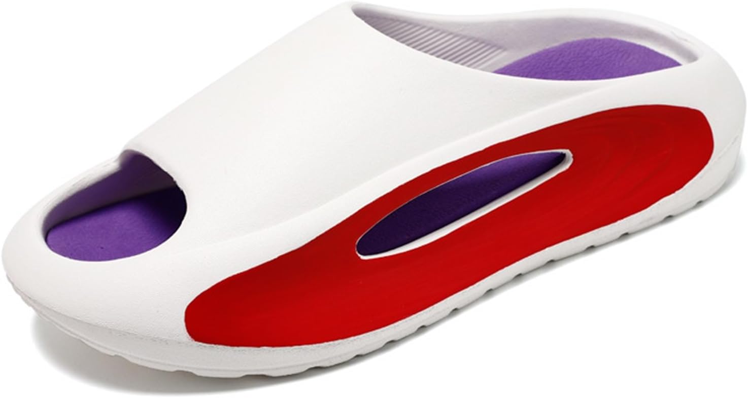 LNERIP Унисекс Шлепацы, супер мягкие, противоскользящие, с подушечками, для женщин и мужчин, с толстой подошвой, летние шлепанцы на платформе, повседневные пляжные сандалии, белый/красный
LNERIP Унисекс Шлепацы, супер мягкие, противоскользящие, с подушечками, для женщин и мужчин, с толстой подошвой, летние шлепанцы на платформе, повседневные пляжные сандалии, белый/красный