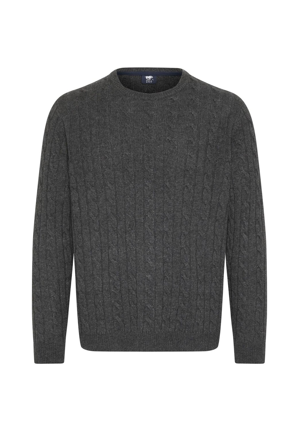 Вязаный свитер косным узором POLO SYLT, цвет Black Oyster Melange
Вязаный свитер косным узором POLO SYLT, цвет Black Oyster Melange