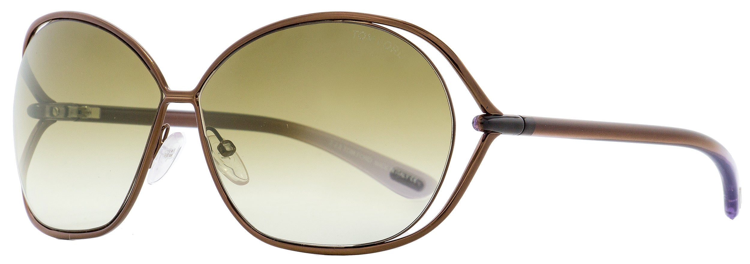 Солнцезащитные очки женские Tom Ford TF157 Carla 48F блестящие коричневые/сиреневые 66 мм
Солнцезащитные очки женские Tom Ford TF157 Carla 48F блестящие коричневые/сиреневые 66 мм