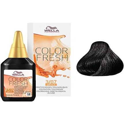 Полуперманентная краска для волос Wella Color Fresh № 3/07 Dark Natural Brown Brown 75 мл
Полуперманентная краска для волос Wella Color Fresh № 3/07 Dark Natural Brown Brown 75 мл