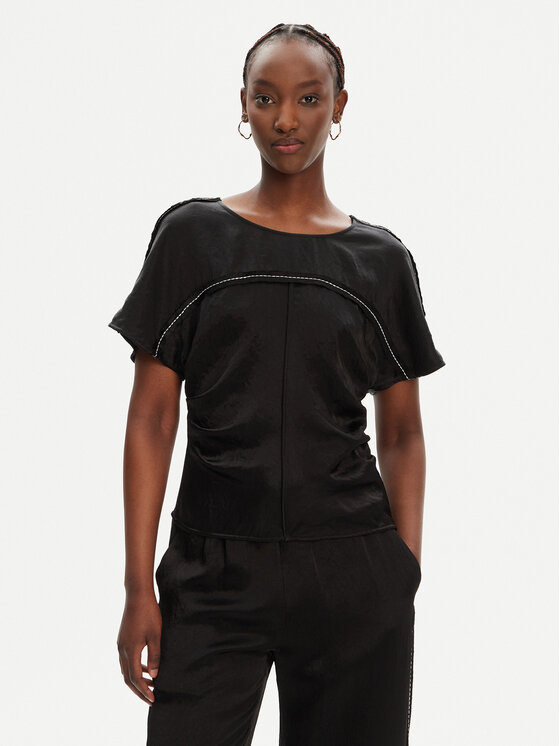 Блузка обычного кроя 104596 A2BU Pinko, черный
Блузка обычного кроя 104596 A2BU Pinko, черный