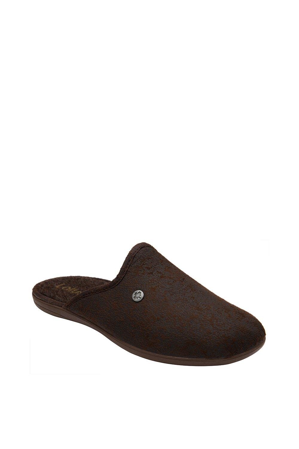 Текстильные тапочки-мюли 'Joseph' Lotus, коричневый
Текстильные тапочки-мюли 'Joseph' Lotus, коричневый