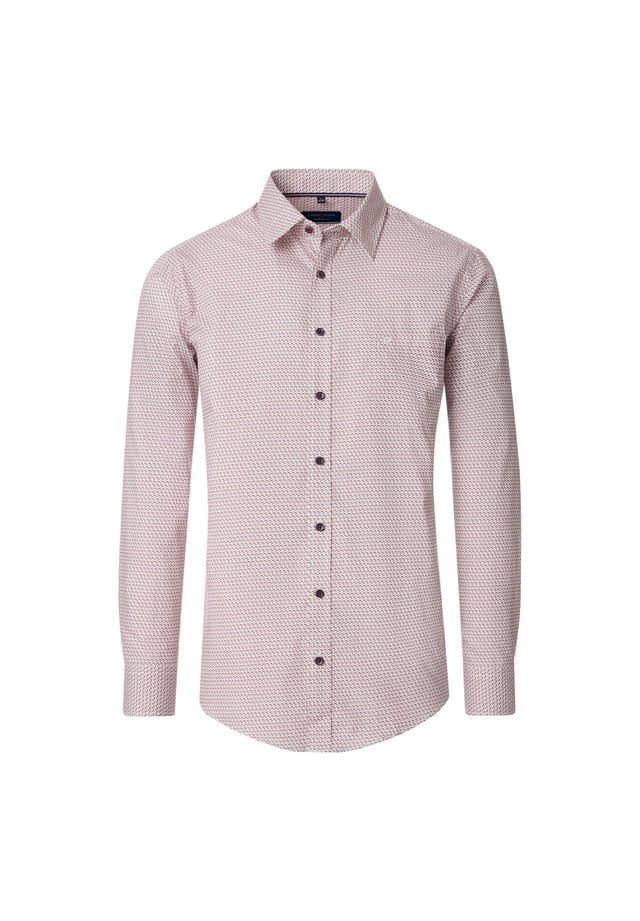 Повседневная рубашка с принтом удобная посадка Casamoda, розовый
Повседневная рубашка с принтом удобная посадка Casamoda, розовый