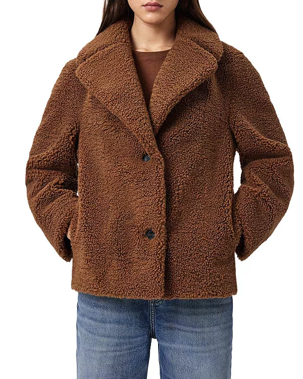 Куртка Эдди "Тедди" Allsaints, коричневый
Куртка Эдди "Тедди" Allsaints, коричневый