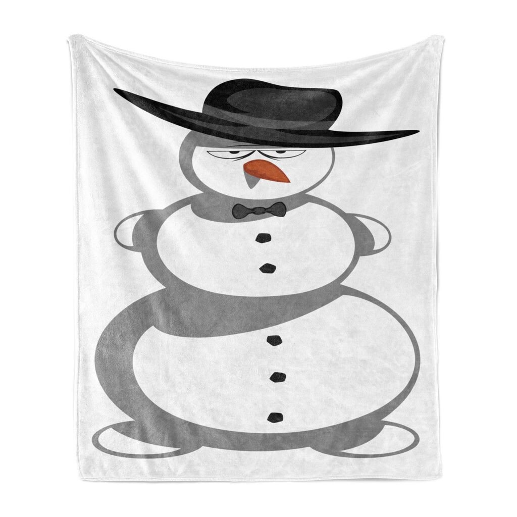 Мягкое фланелевое флисовое одеяло ABAKUHAUS Snowman, просто праздничное изображение сварливого снежного человека в шляпе и галстуке-бабочке, 175 x 230 см, темно-серый белый
Мягкое фланелевое флисовое одеяло ABAKUHAUS Snowman, просто праздничное изображение сварливого снежного человека в шляпе и галстуке-бабочке, 175 x 230 см, темно-серый белый