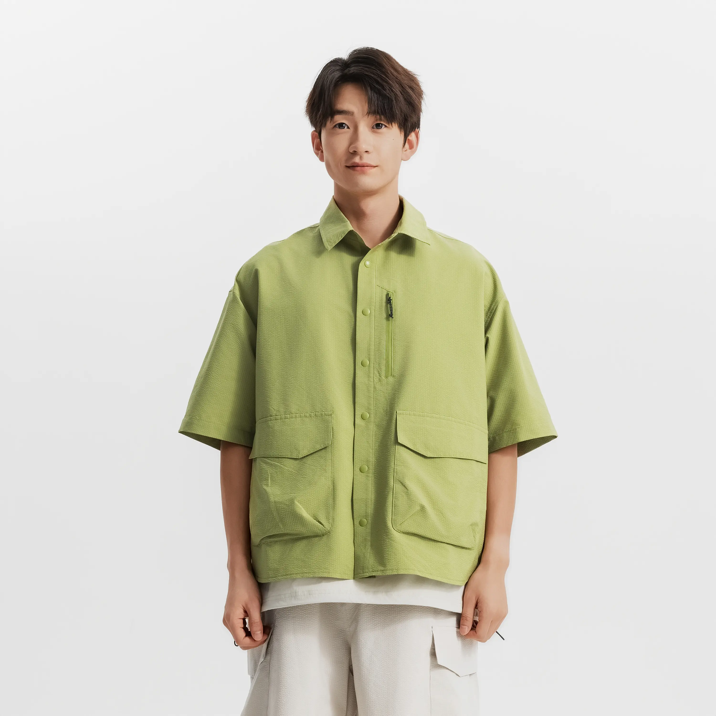 Мужская спортивная рубашка поло с плетёным узором городского стиля Decathlon оливкового цвета
Мужская спортивная рубашка поло с плетёным узором городского стиля Decathlon оливкового цвета