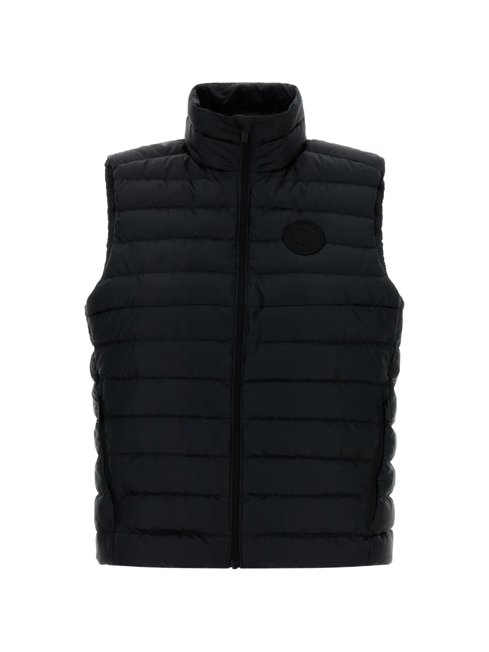 Стеганый жилет с логотипом Aethera Canada Goose, черный
Стеганый жилет с логотипом Aethera Canada Goose, черный