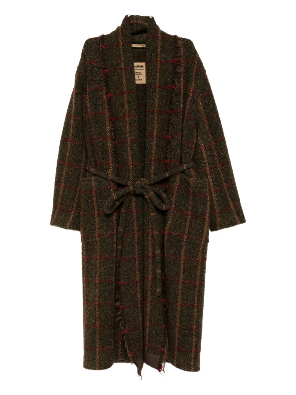 Пальто в клетку Uma Wang, зеленый
Пальто в клетку Uma Wang, зеленый