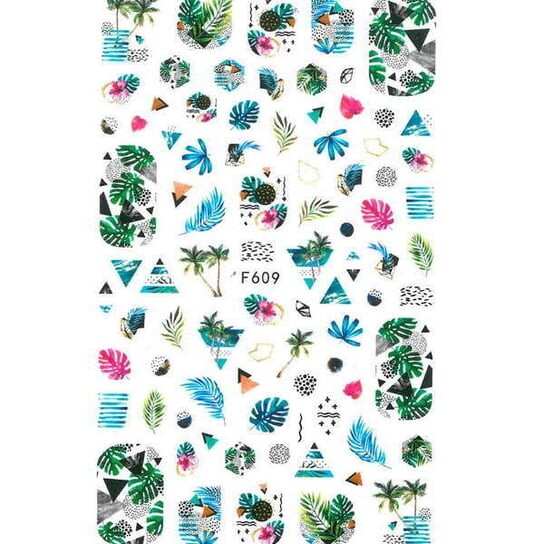 Наклейки для ногтей Miss Color № F609, Cosnet
Наклейки для ногтей Miss Color № F609, Cosnet