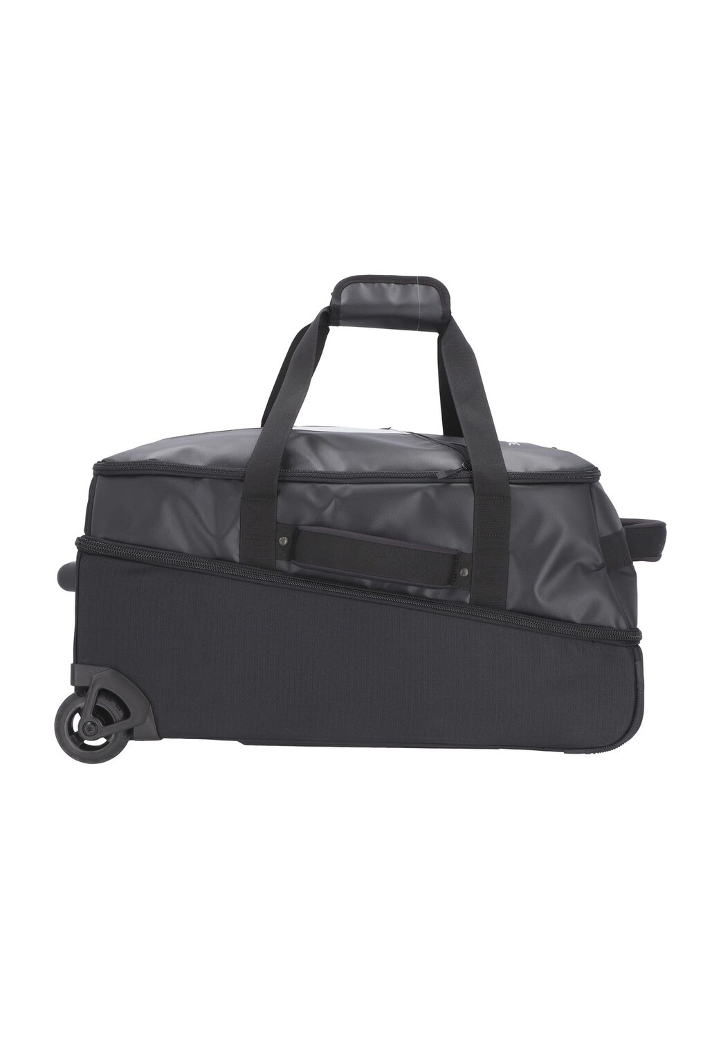 Дорожная сумка на колесиках New Islands, телескопическая ручка, 2 колеса, логотип VAUDE, черный
Дорожная сумка на колесиках New Islands, телескопическая ручка, 2 колеса, логотип VAUDE, черный