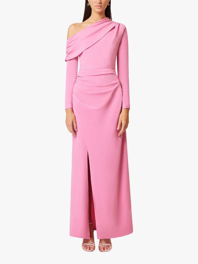 Асимметричное платье макси от джейми Elliatt, розовый
Асимметричное платье макси от джейми Elliatt, розовый