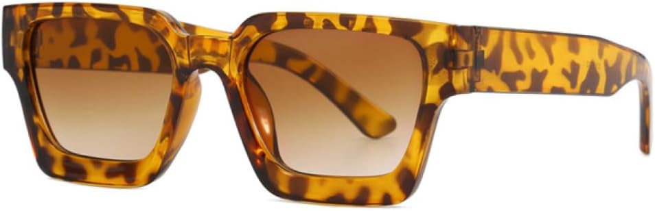 Модные солнцезащитные очки для женщин, защита от УФ-излучения UV400, винтажные, маленькие прямоугольные, панк, мужские солнцезащитные очки для вождения MTZJH, Leopard Brown
Модные солнцезащитные очки для женщин, защита от УФ-излучения UV400, винтажные, маленькие прямоугольные, панк, мужские солнцезащитные очки для вождения MTZJH, Leopard Brown