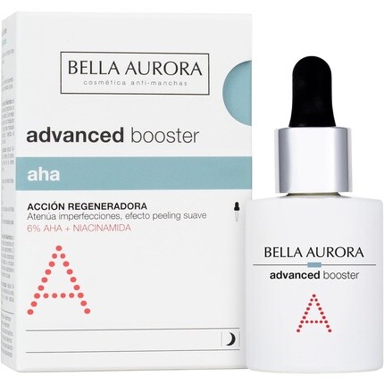 Advanced Booster Aha увлажняющая впитывающая сыворотка с эффектом пилинга отшелушивающее средство для удаления пятен на лице 30 мл Bella Aurora
Advanced Booster Aha увлажняющая впитывающая сыворотка с эффектом пилинга отшелушивающее средство для удаления пятен на лице 30 мл Bella Aurora