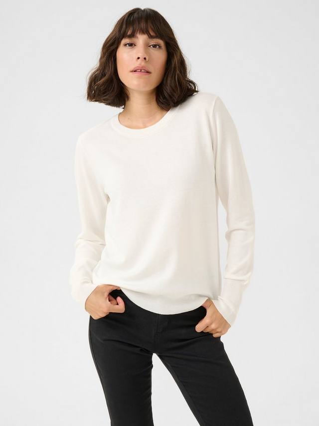 Джемпер с круглым вырезом lizza KAFFE, цвет Chalk
Джемпер с круглым вырезом lizza KAFFE, цвет Chalk