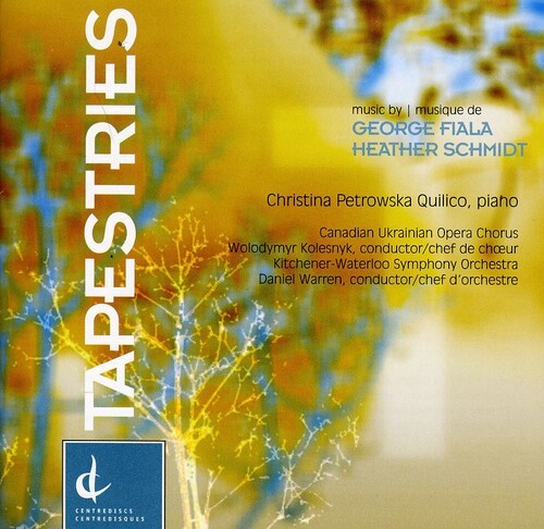 CD диск Fiala / Schmidt / Petrowska-Quilico / Kolesnyk: Tapestries
CD диск Fiala / Schmidt / Petrowska-Quilico / Kolesnyk: Tapestries