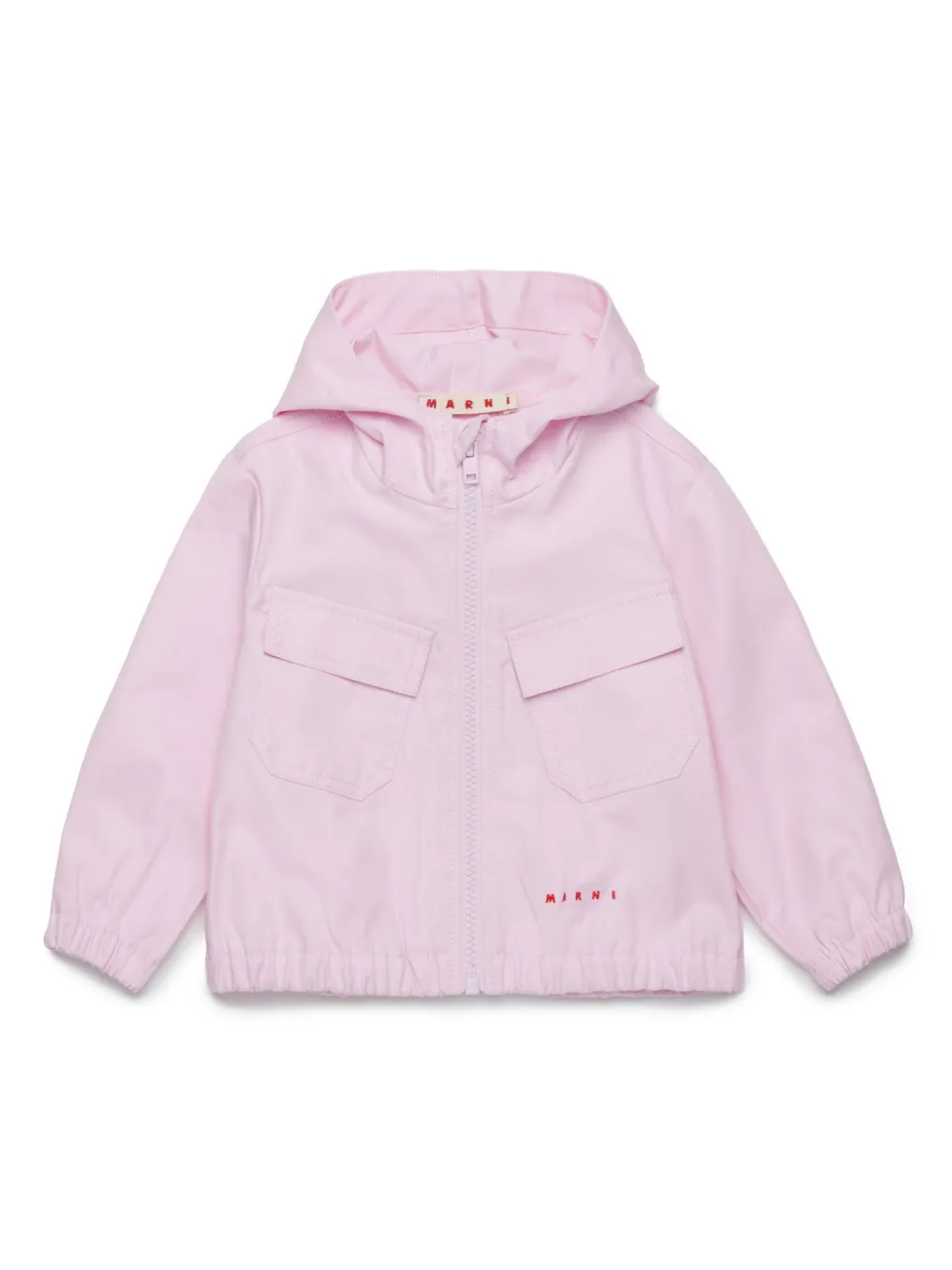 Куртка с вышитым логотипом Marni Kids, розовый
Куртка с вышитым логотипом Marni Kids, розовый