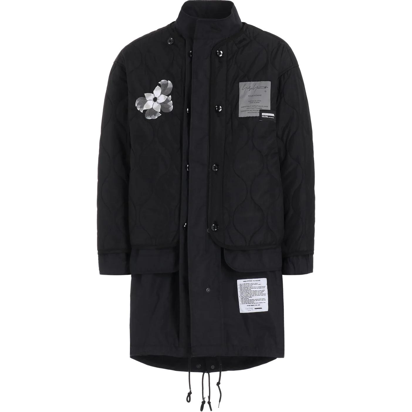 Yohji Yamamoto Парка района Икс, Black 
Yohji Yamamoto Парка района Икс, Black