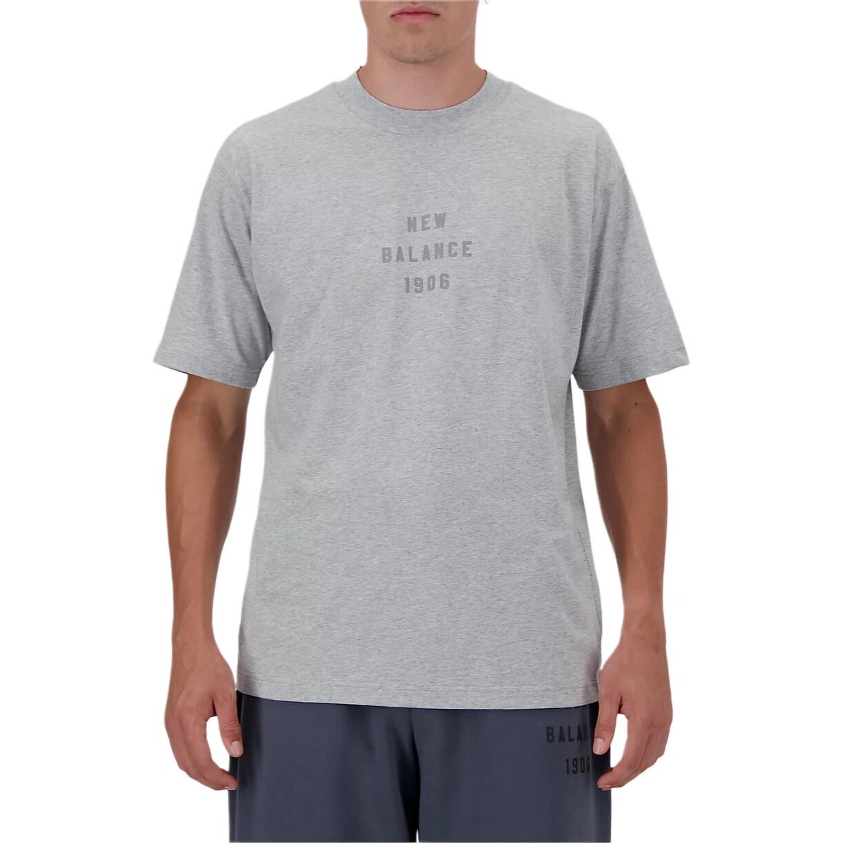Футболка мужская спортивная серая New Balance, серый
Футболка мужская спортивная серая New Balance, серый