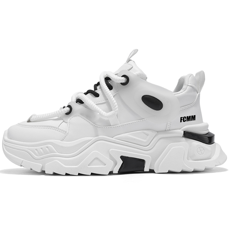 Амортизирующие, противоскользящие и износостойкие низкие кроссовки для увеличения роста, массивные, мужские FCMM, White Black
Амортизирующие, противоскользящие и износостойкие низкие кроссовки для увеличения роста, массивные, мужские FCMM, White Black