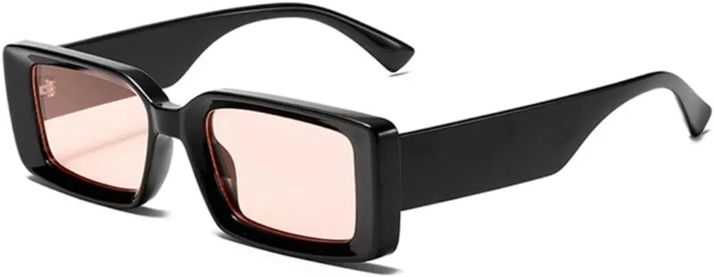 Модные маленькие прямоугольные солнцезащитные очки-гелевые линзы для женщин, ретро-очки, защита от УФ-излучения UV400, трендовые очки для мужчин UATXTAU, Black Pink
Модные маленькие прямоугольные солнцезащитные очки-гелевые линзы для женщин, ретро-очки, защита от УФ-излучения UV400, трендовые очки для мужчин UATXTAU, Black Pink