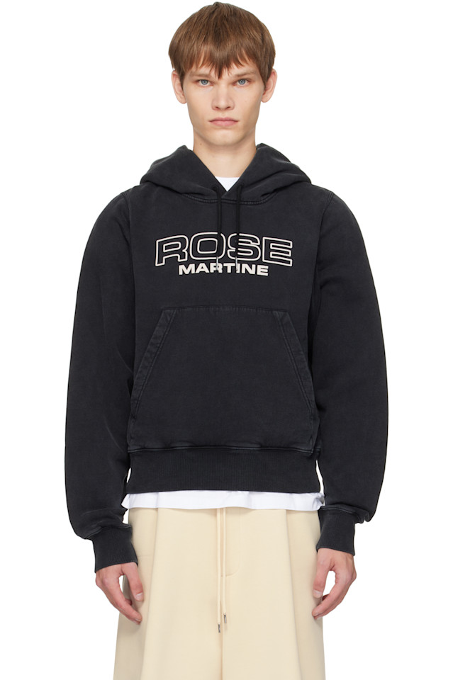 Martine Rose Черная укороченная толстовка
Martine Rose Черная укороченная толстовка