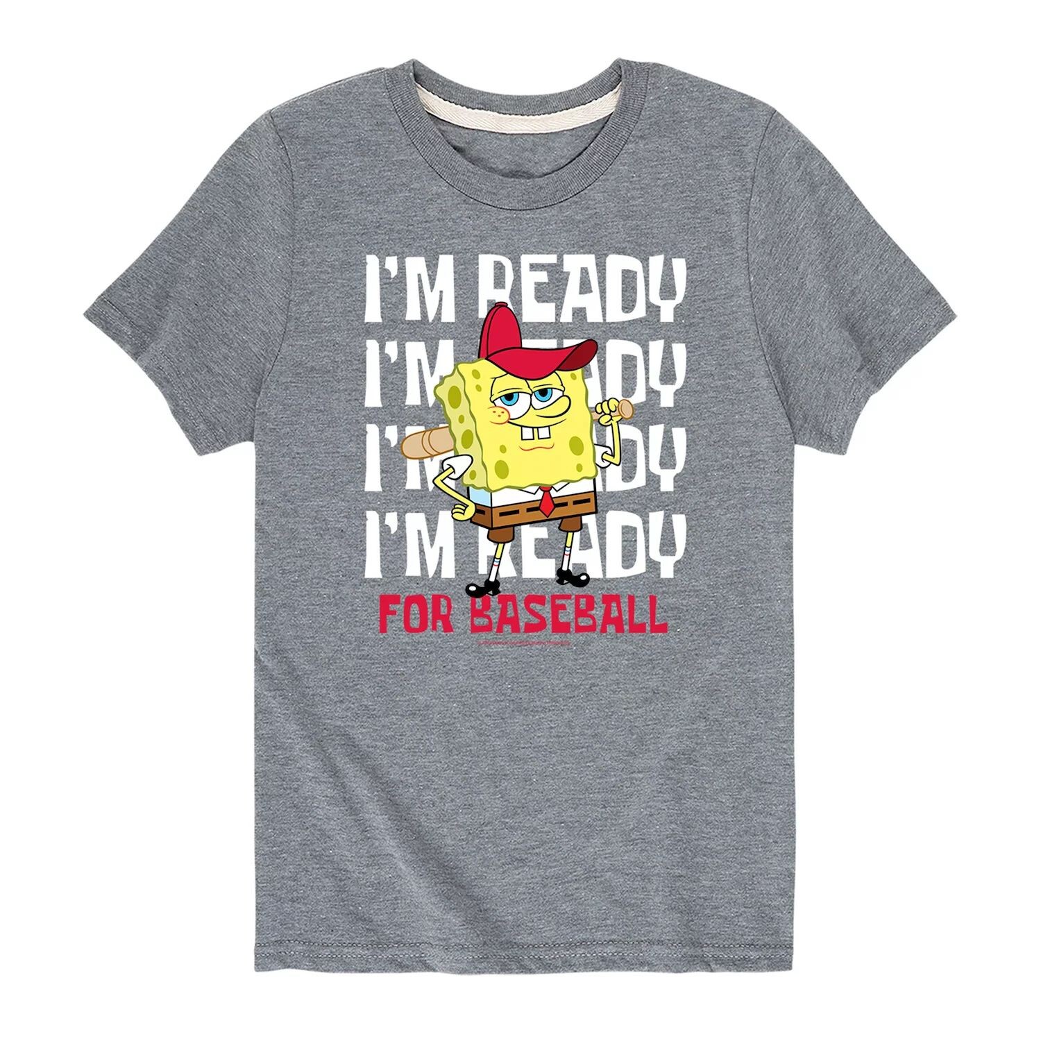Футболка с рисунком «Губка Боб готов к бейсболу» для мальчиков 8–20 лет Nickelodeon, серый
Футболка с рисунком «Губка Боб готов к бейсболу» для мальчиков 8–20 лет Nickelodeon, серый