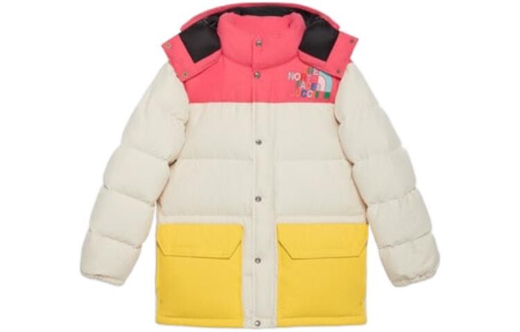 Куртка женская Gucci x The North Face, белый / розовый / желтый
Куртка женская Gucci x The North Face, белый / розовый / желтый