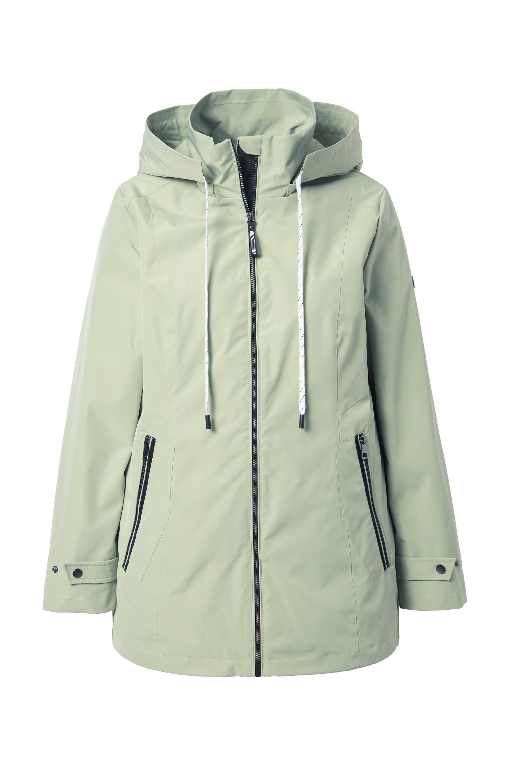 Ulla Popken Куртка для межсезонья в пастельно-зеленом цвете
Ulla Popken Куртка для межсезонья в пастельно-зеленом цвете