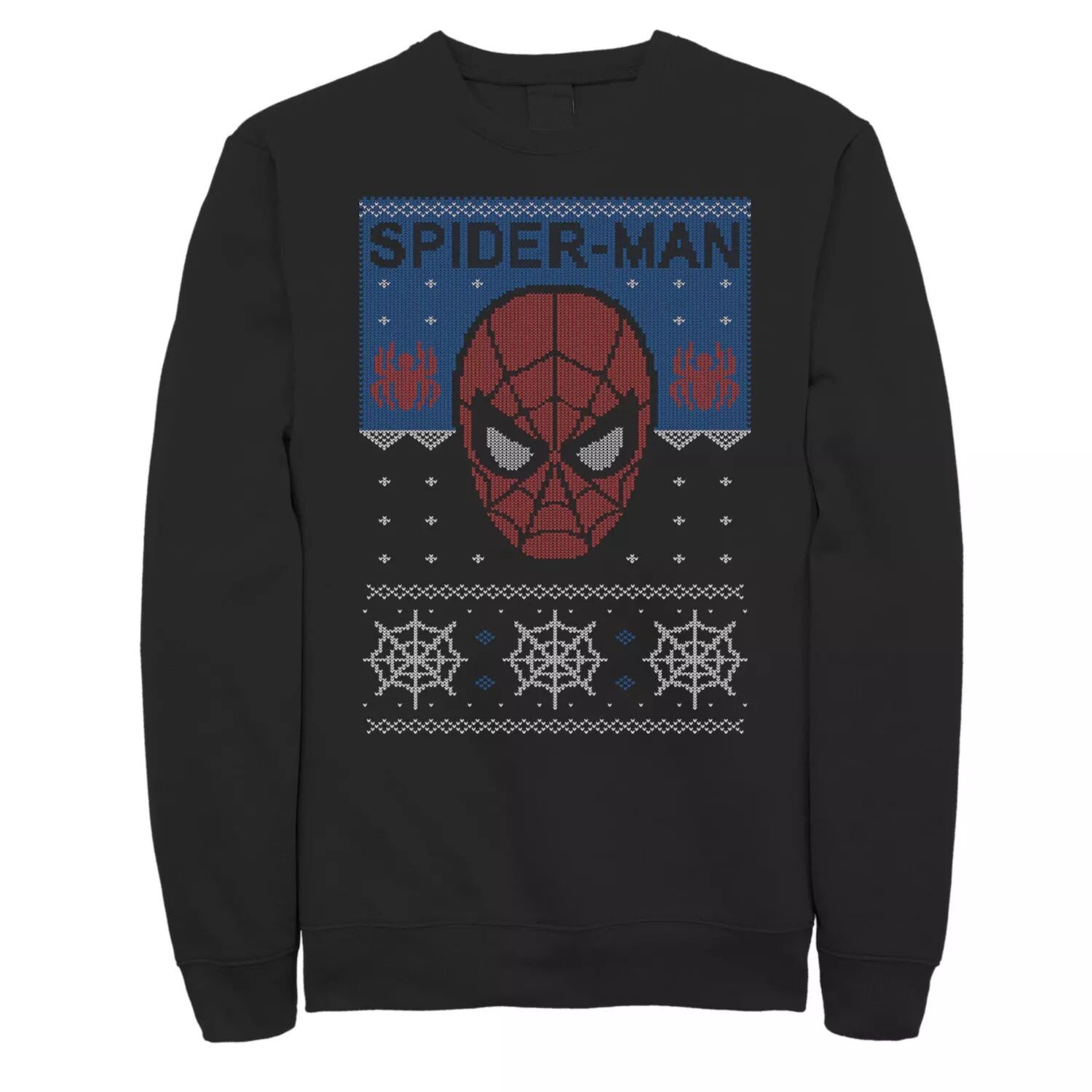 Мужской флисовый свитер Ugly Christmas с изображением Человека-паука Marvel Licensed Character
Мужской флисовый свитер Ugly Christmas с изображением Человека-паука Marvel Licensed Character