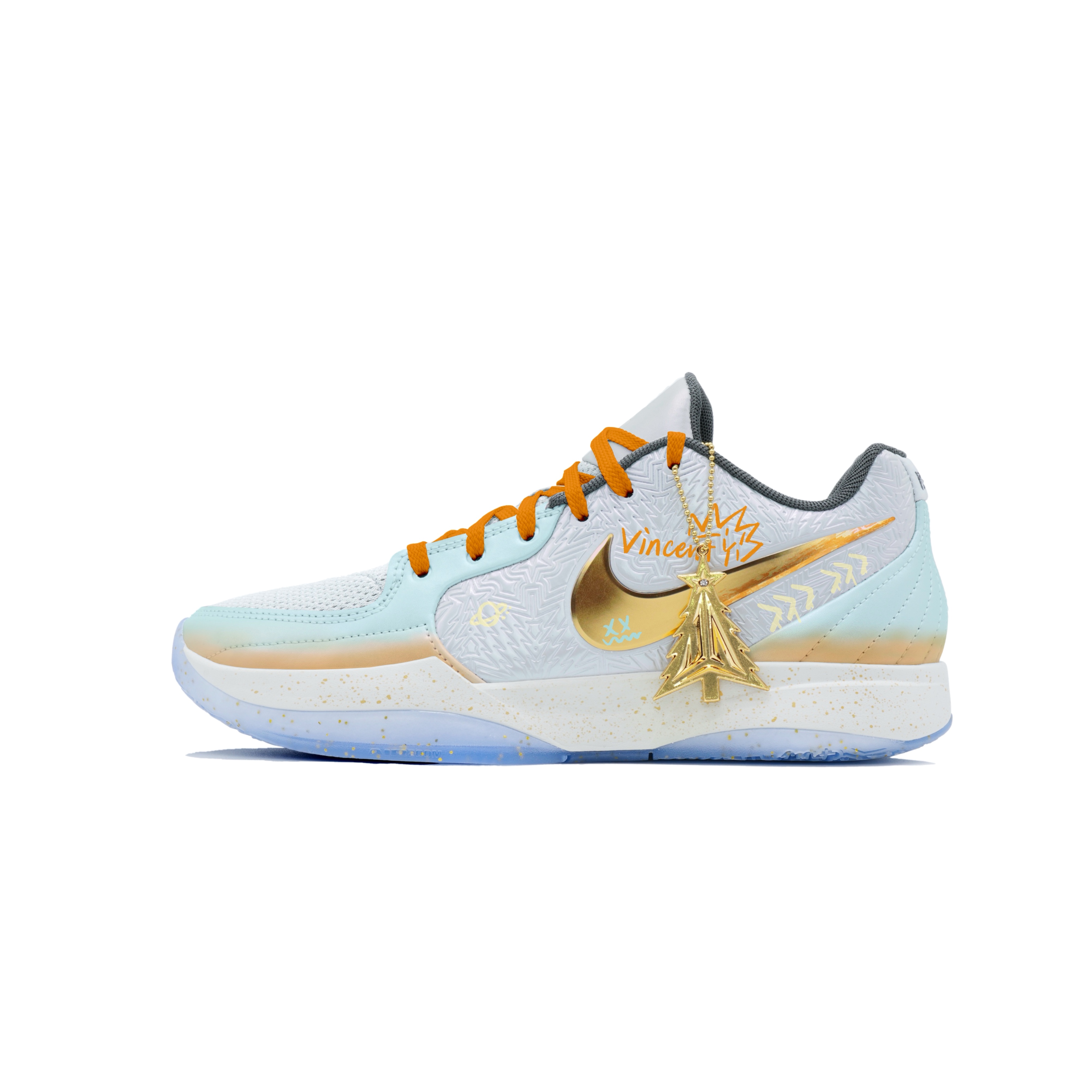 Nike Баскетбольные кроссовки Ja 2 с низким верхом, устойчивые к истиранию и амортизации, мужские, цвет: голубой, оранжевый
Nike Баскетбольные кроссовки Ja 2 с низким верхом, устойчивые к истиранию и амортизации, мужские, цвет: голубой, оранжевый