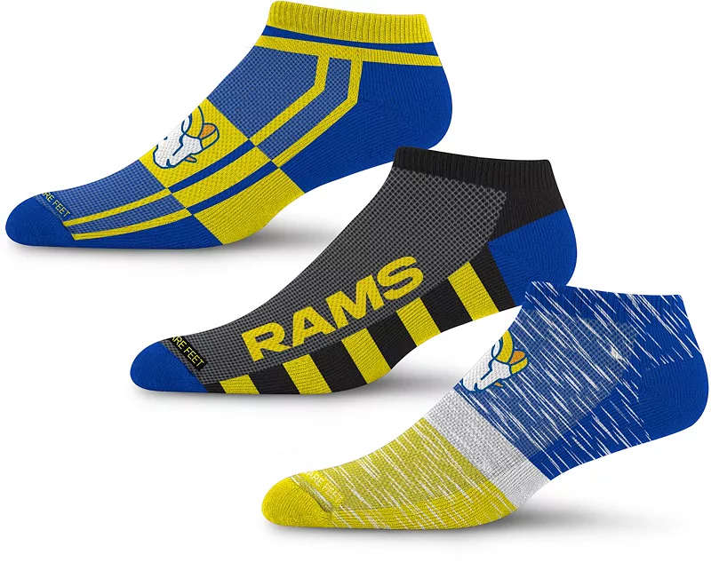 Набор из 3 носков Los Angeles Rams Streak Strike для взрослых для босых ног For Bare Feet
Набор из 3 носков Los Angeles Rams Streak Strike для взрослых для босых ног For Bare Feet